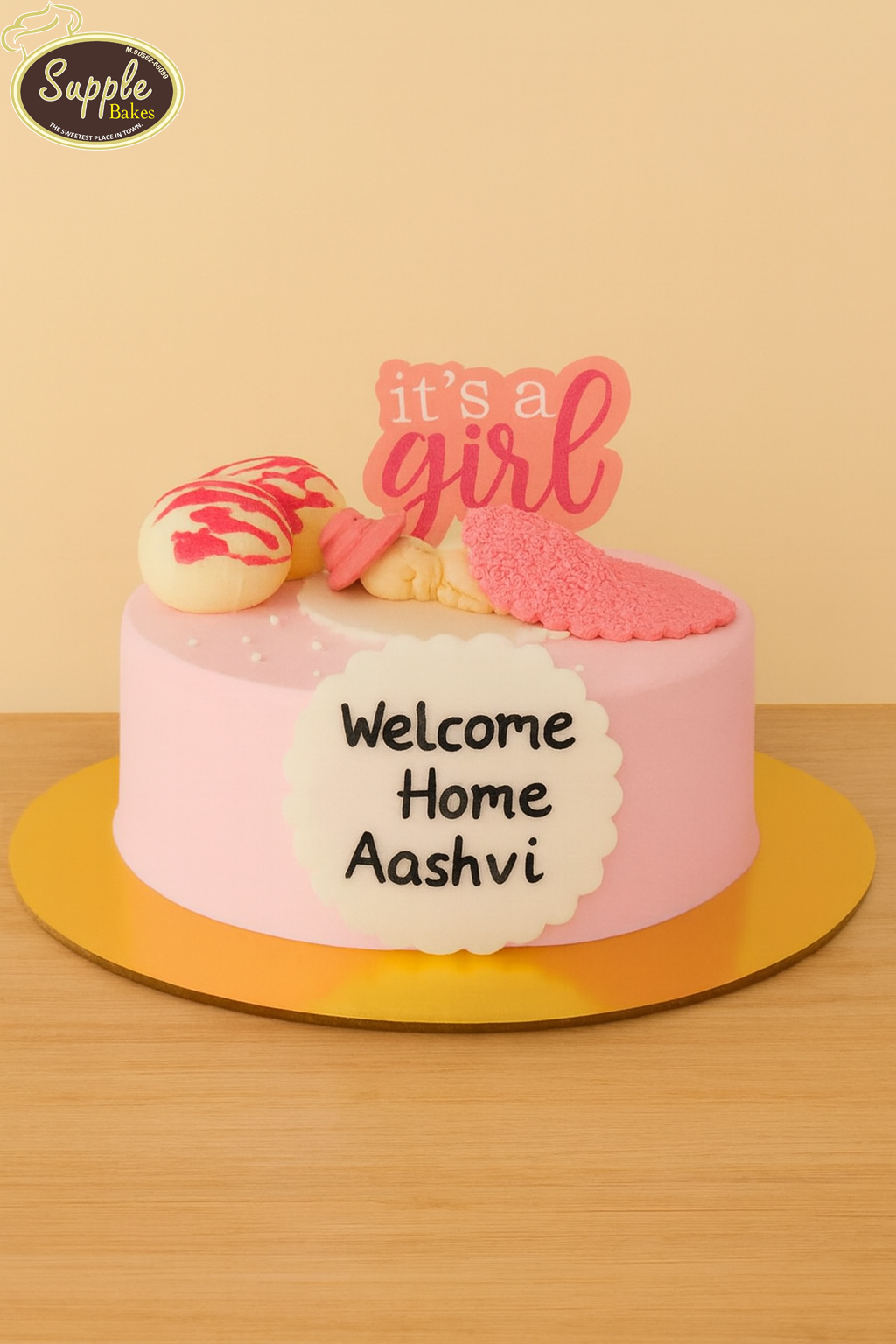 Welcome Baby Cake