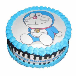 Cute Cartoon Kids Cake