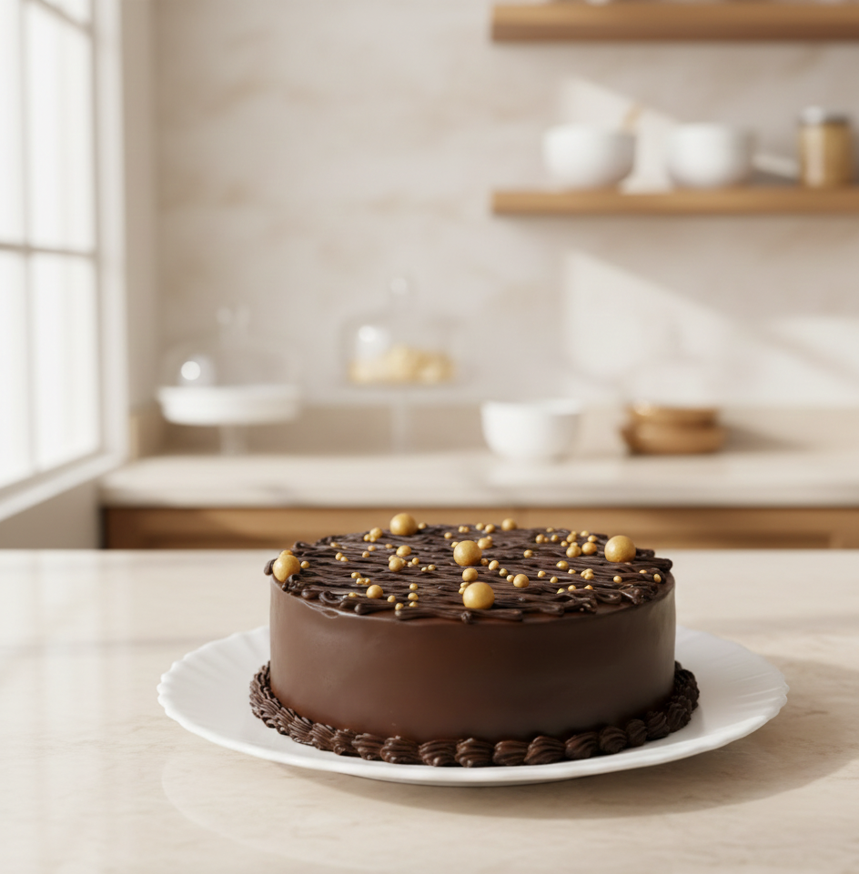 Classic Chocolate Cream Cake