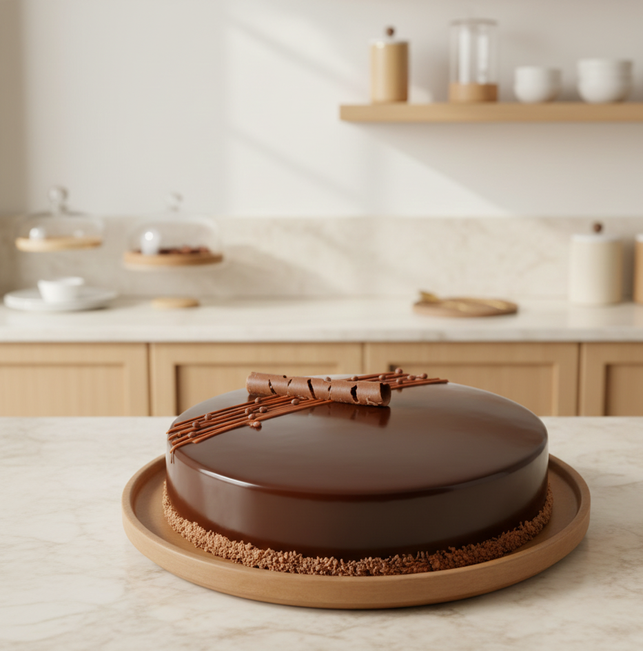 Milk chocolate Crown Cake