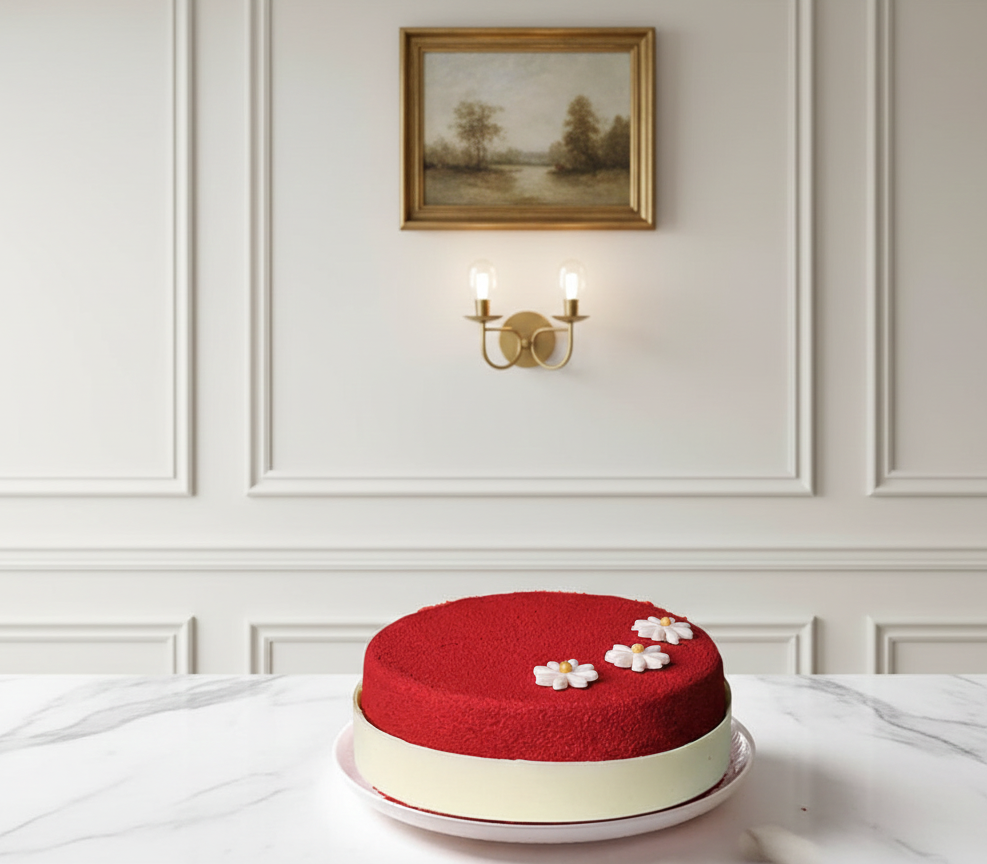 Premium Red Velvet Cream Cake