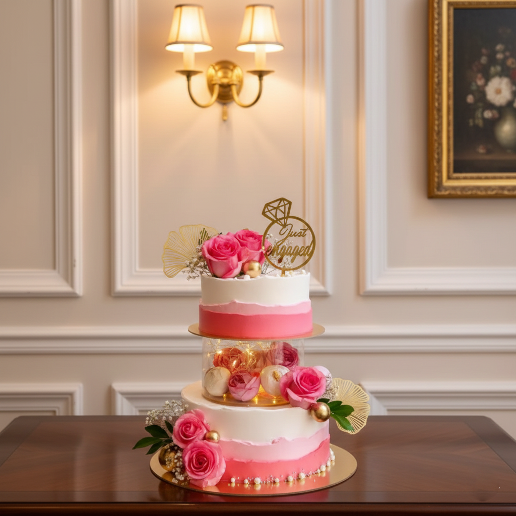 Traditional Wedding Celebration Cake