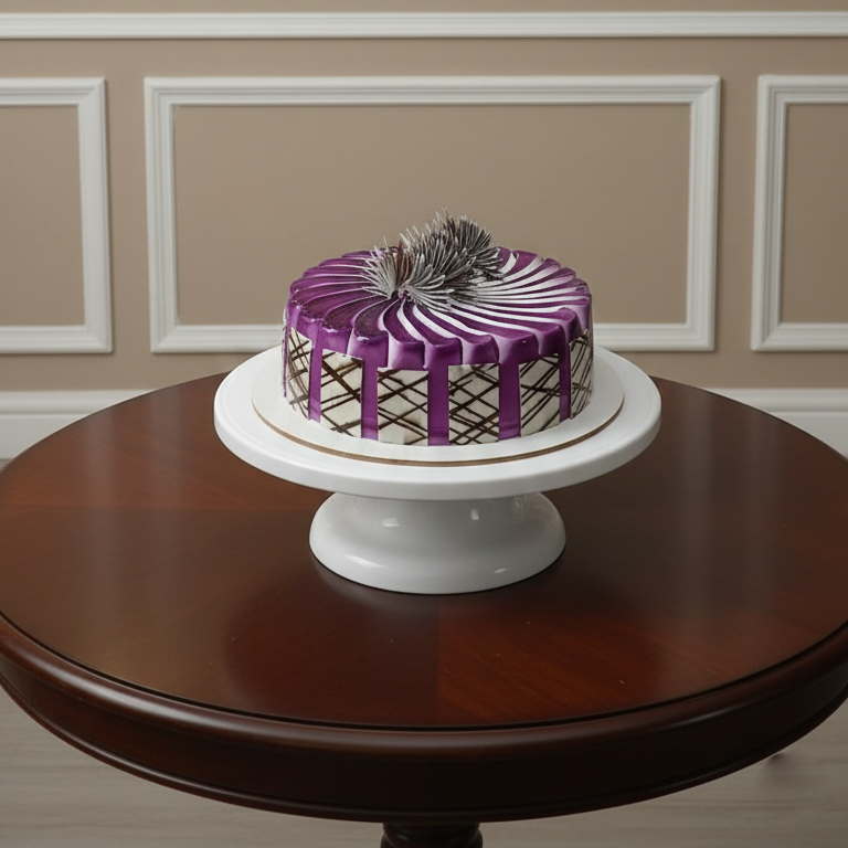 Fresh Blueberry Celebration Cake