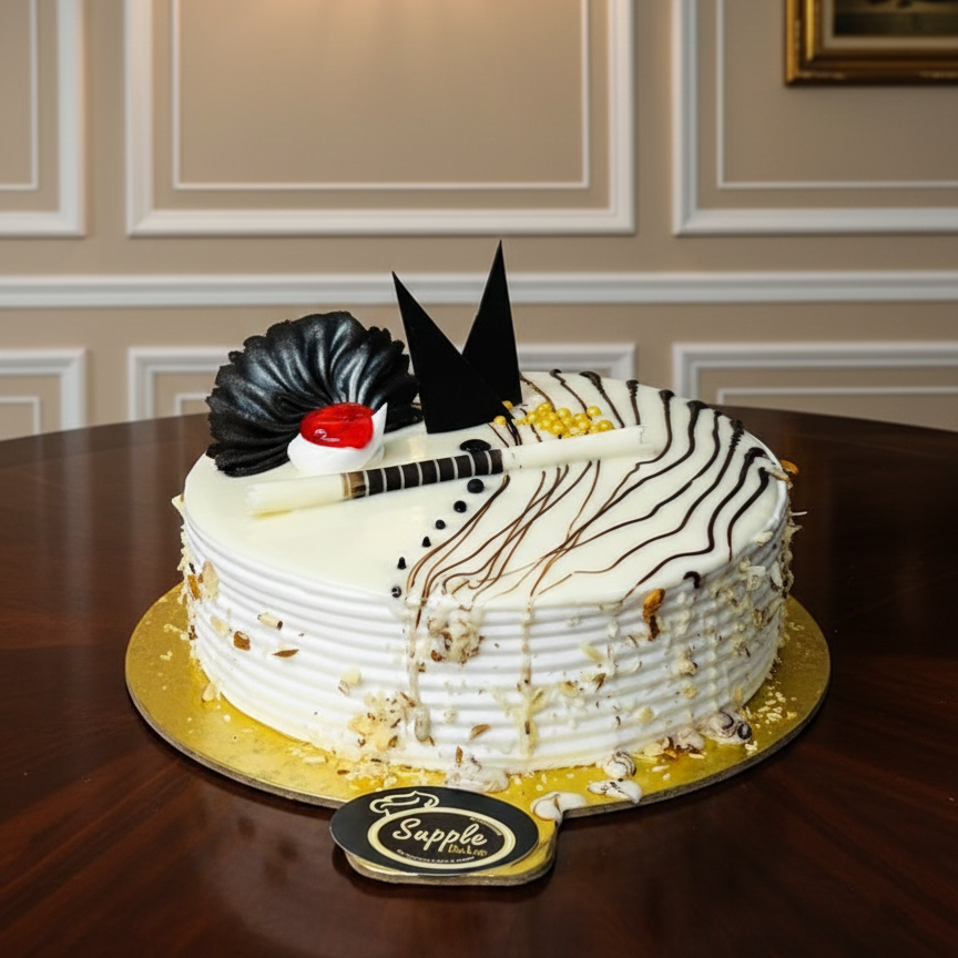 Fresh Milk Badam Celebration Cake