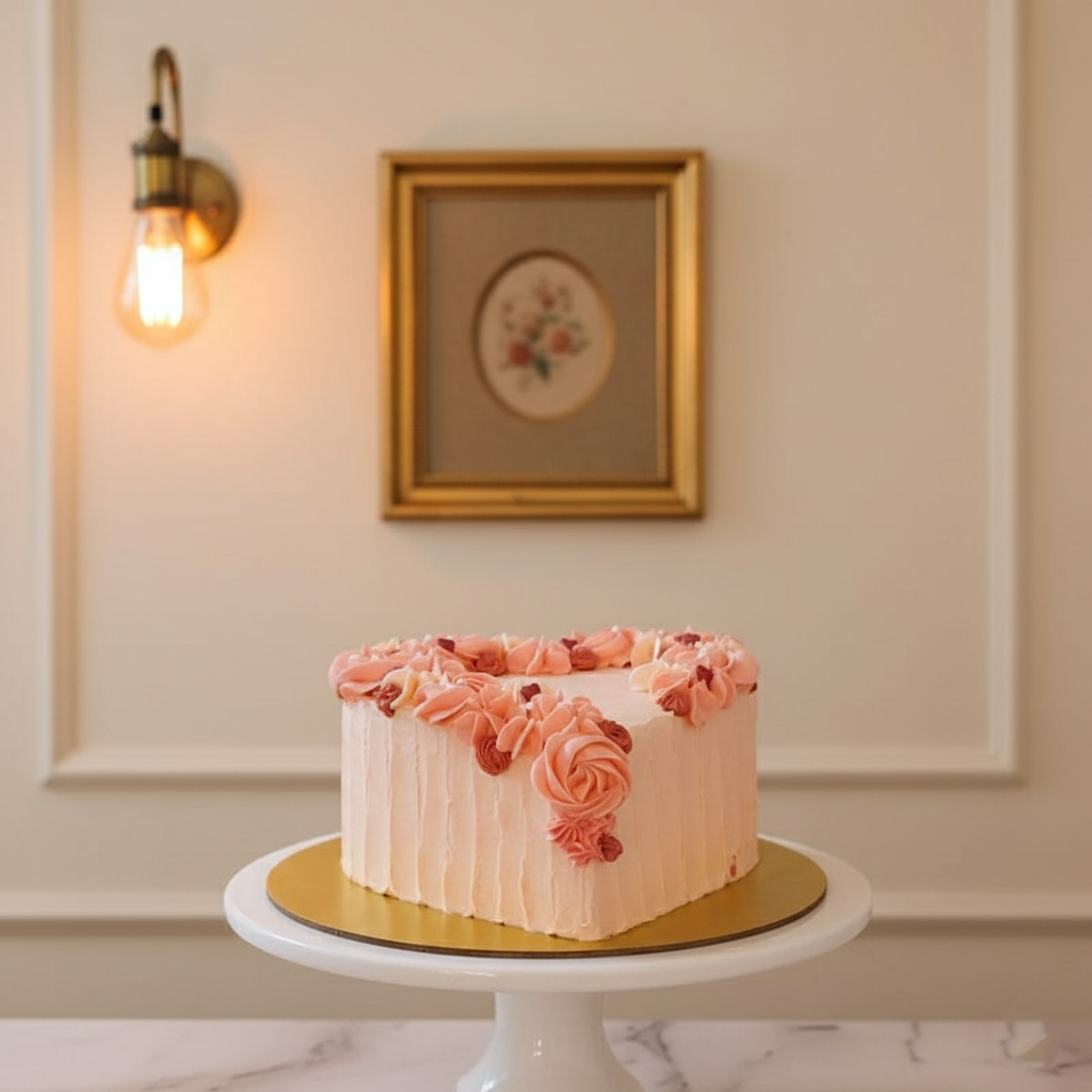 Classic Strawberry Cream Cake