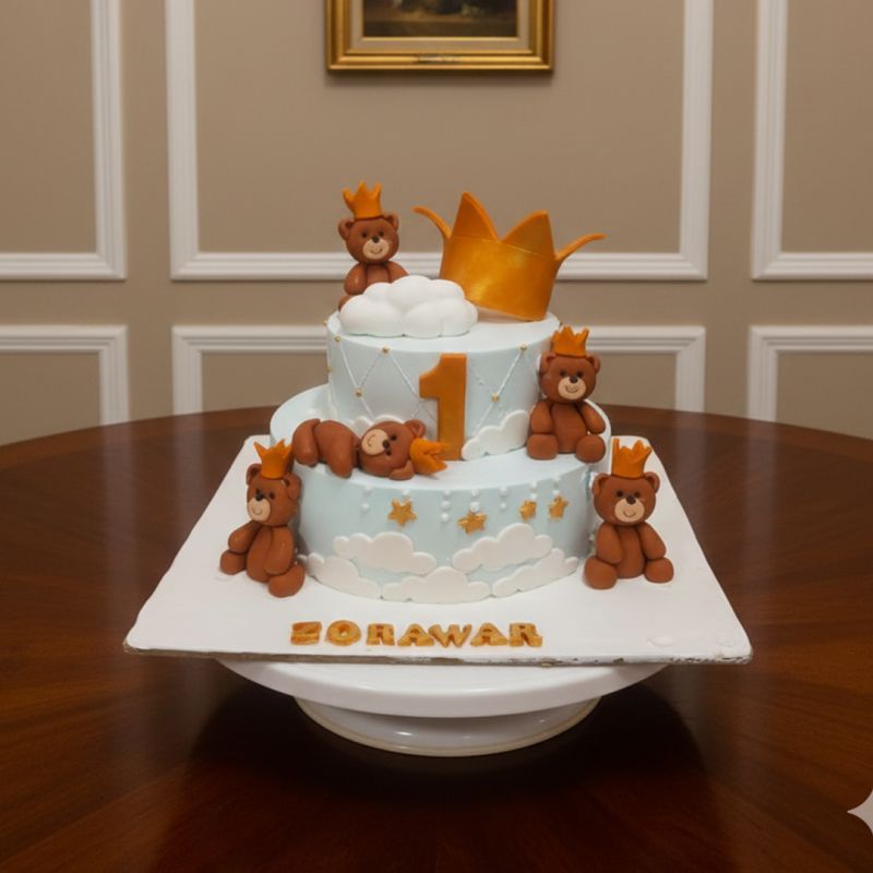 Colour Splash Birthday Cake