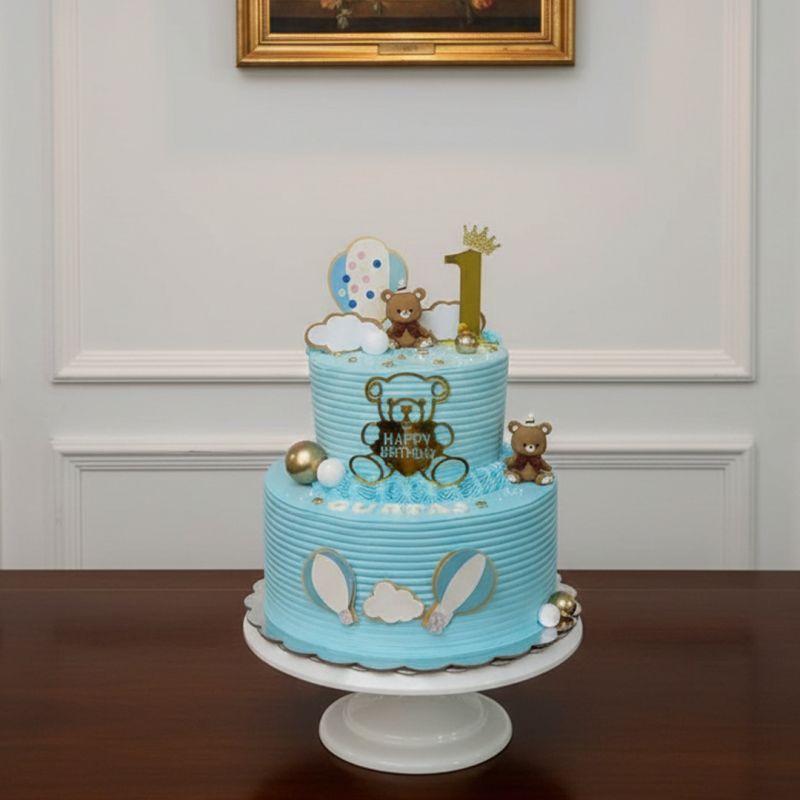 Smiley Birthday Magic Cake