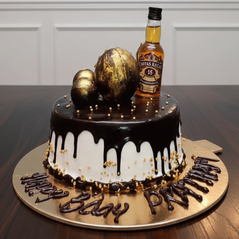 Mini Bottle Party Cake