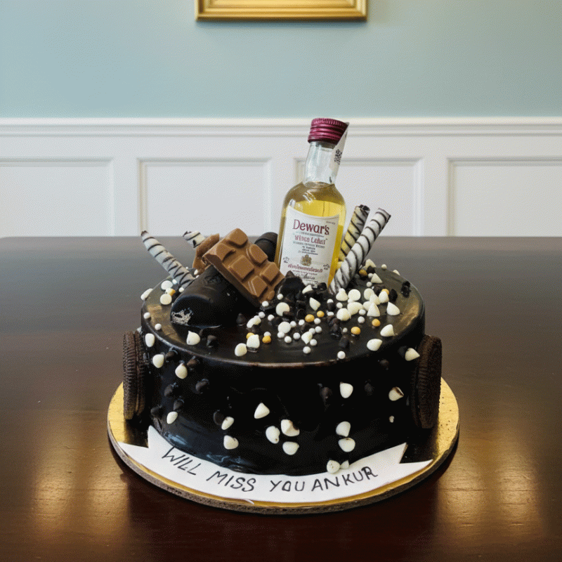 Designer Bottle Cake