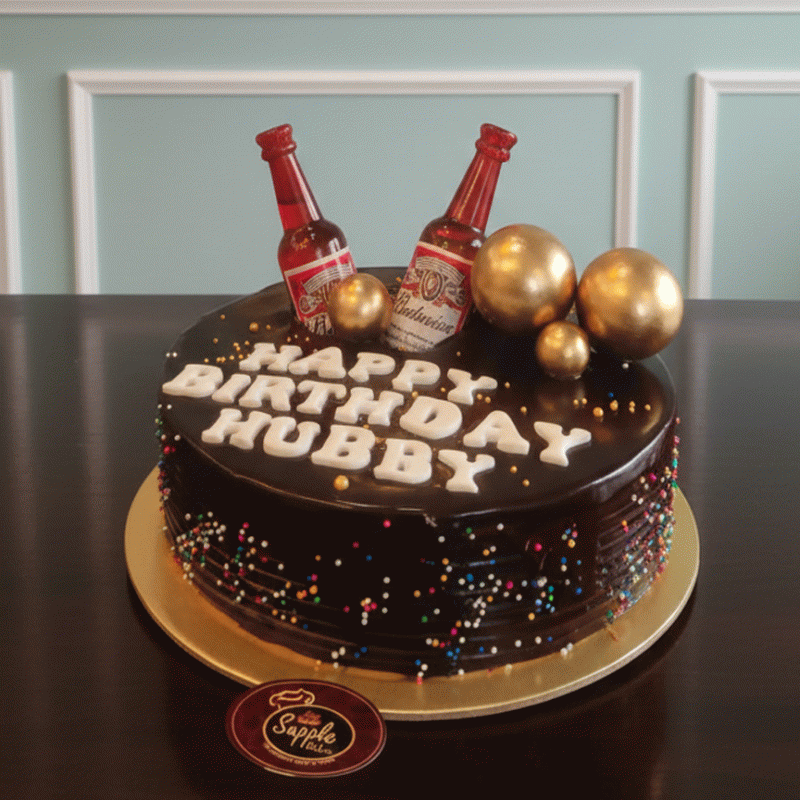 Party Bottle Cake