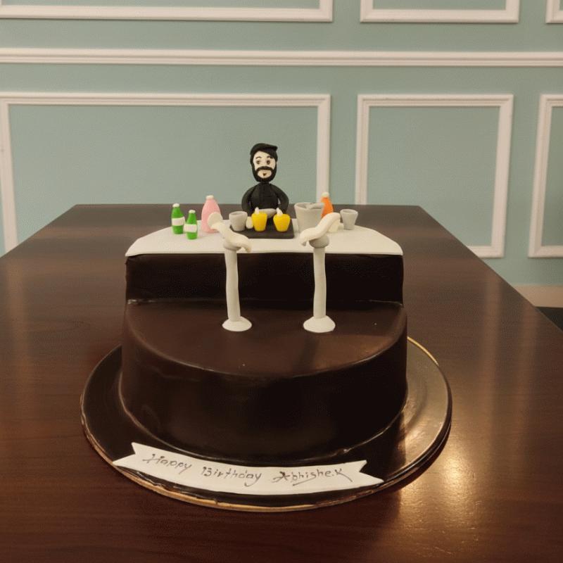 Grand Bottle Celebration Cake