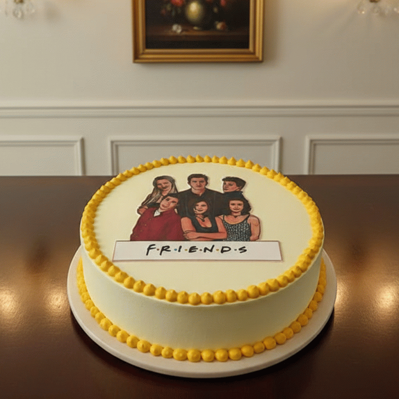 Squad Goals Celebration Cake