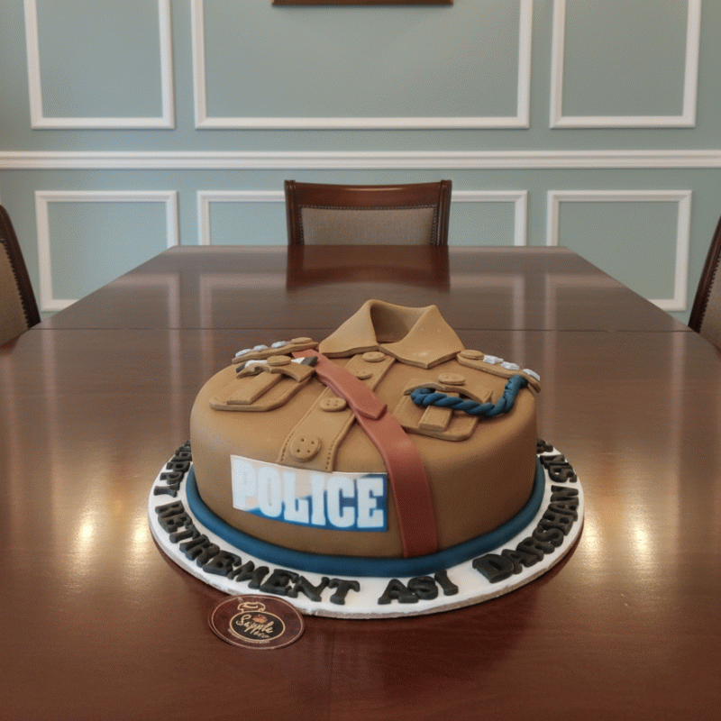 Peaceful Life Ahead Retirement Cake