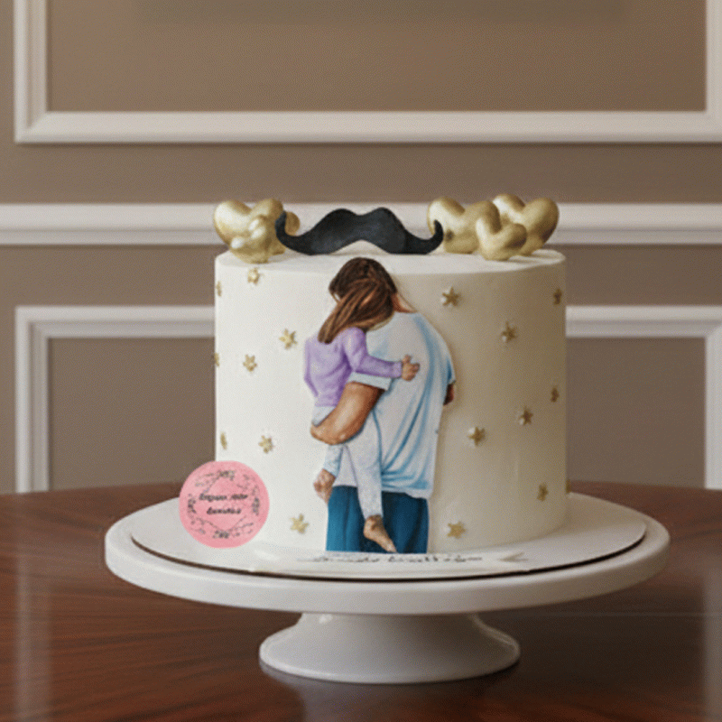 Pretty in Pink Daughter Cake