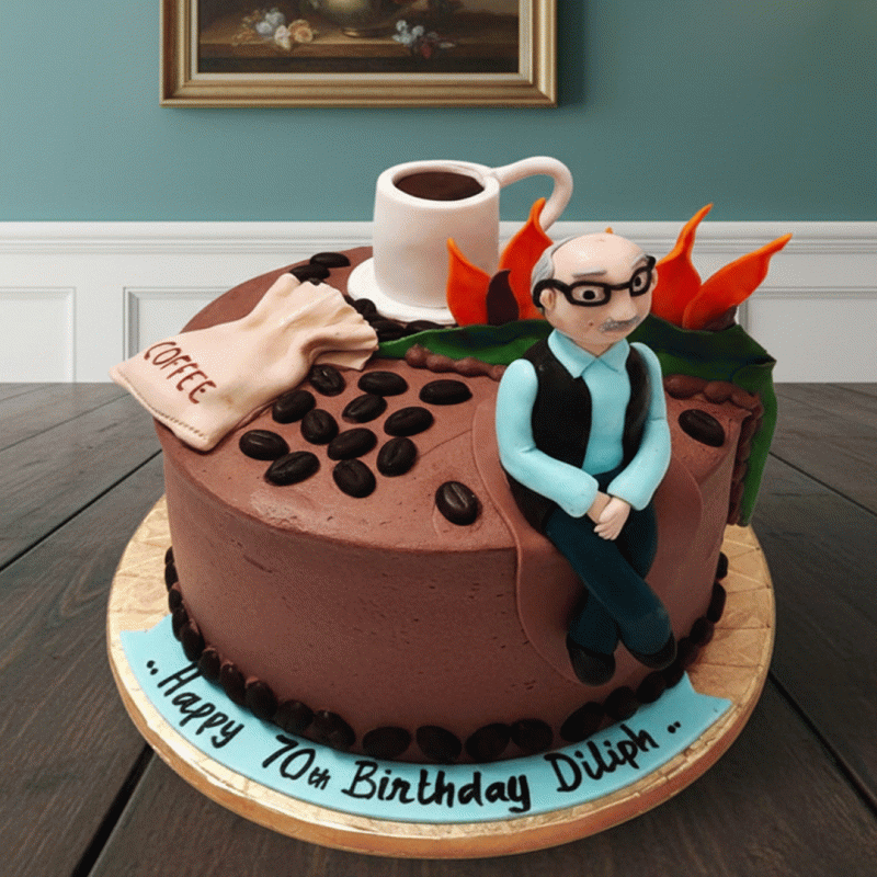 Gentle & Loving Grandpa Cake