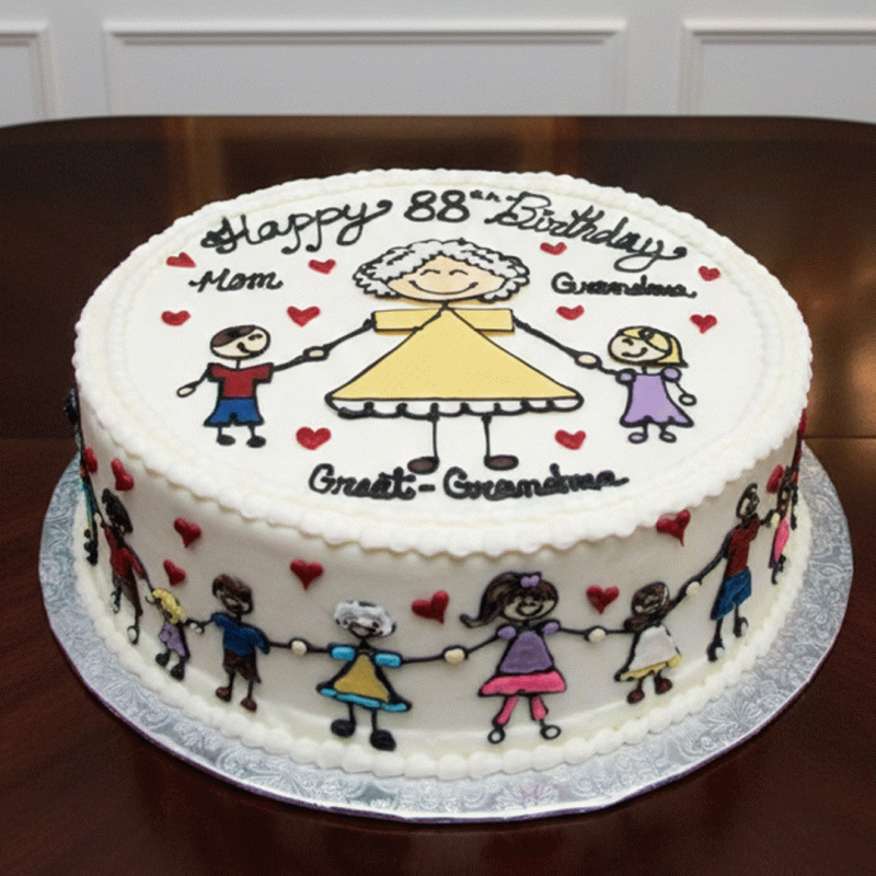 Pure Love Grandma Cake