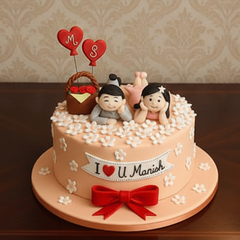 Forever My Husband Cake