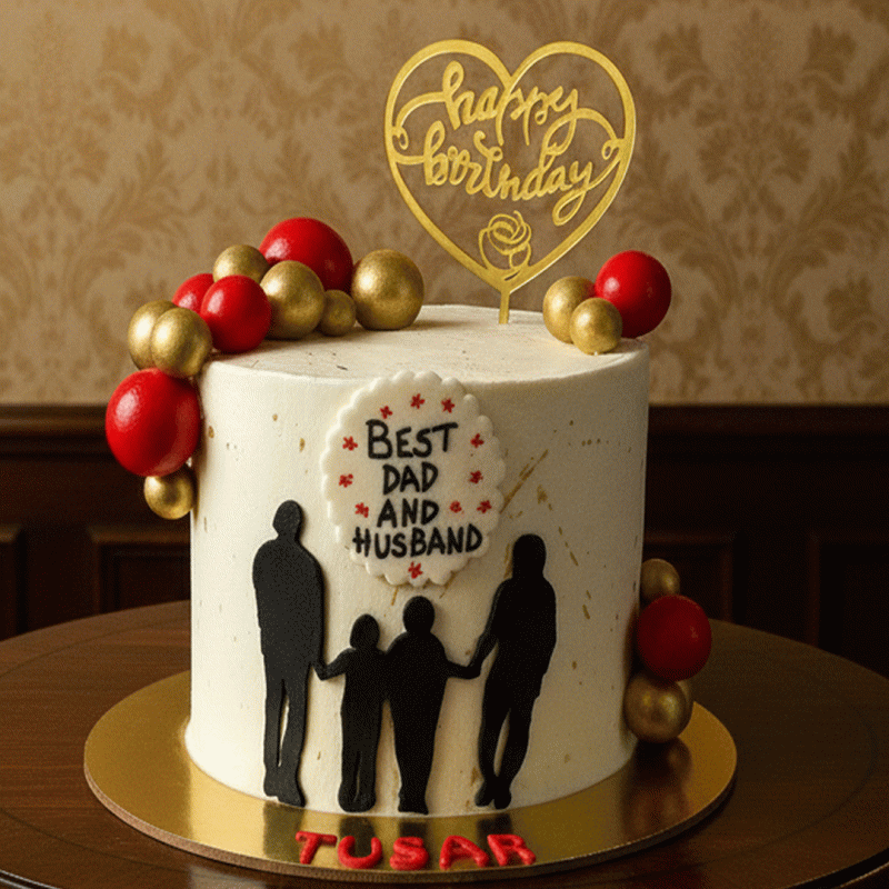 My King Husband Cake