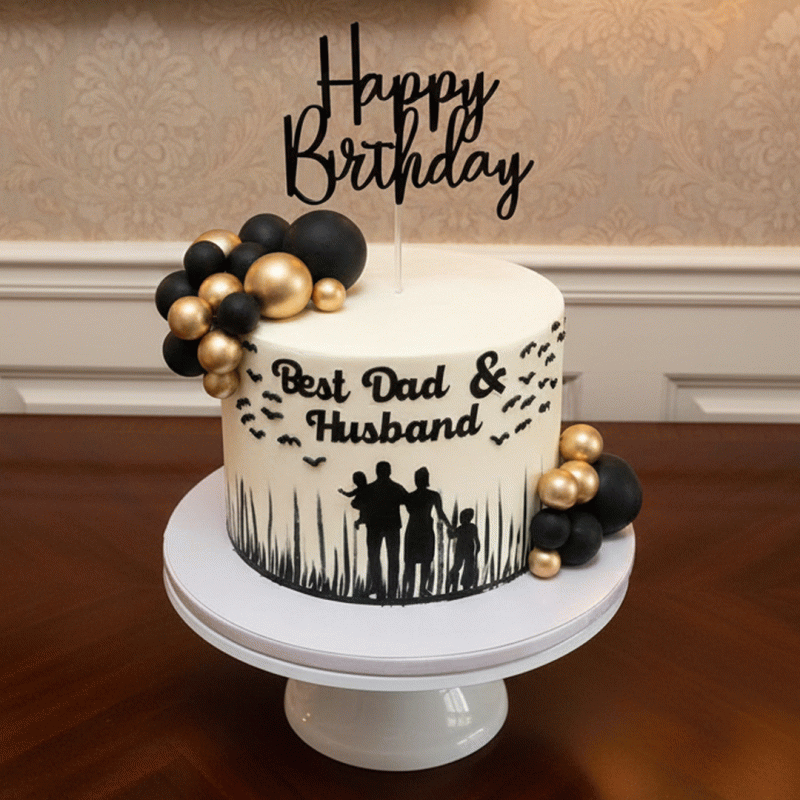 One in a Million Husband Cake