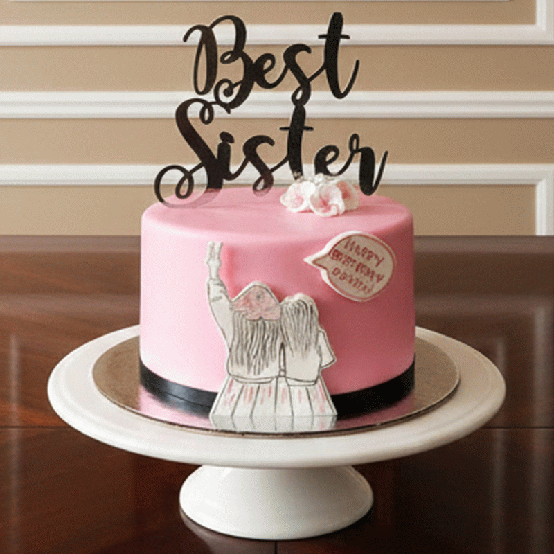 Pretty Princess Sister Cake