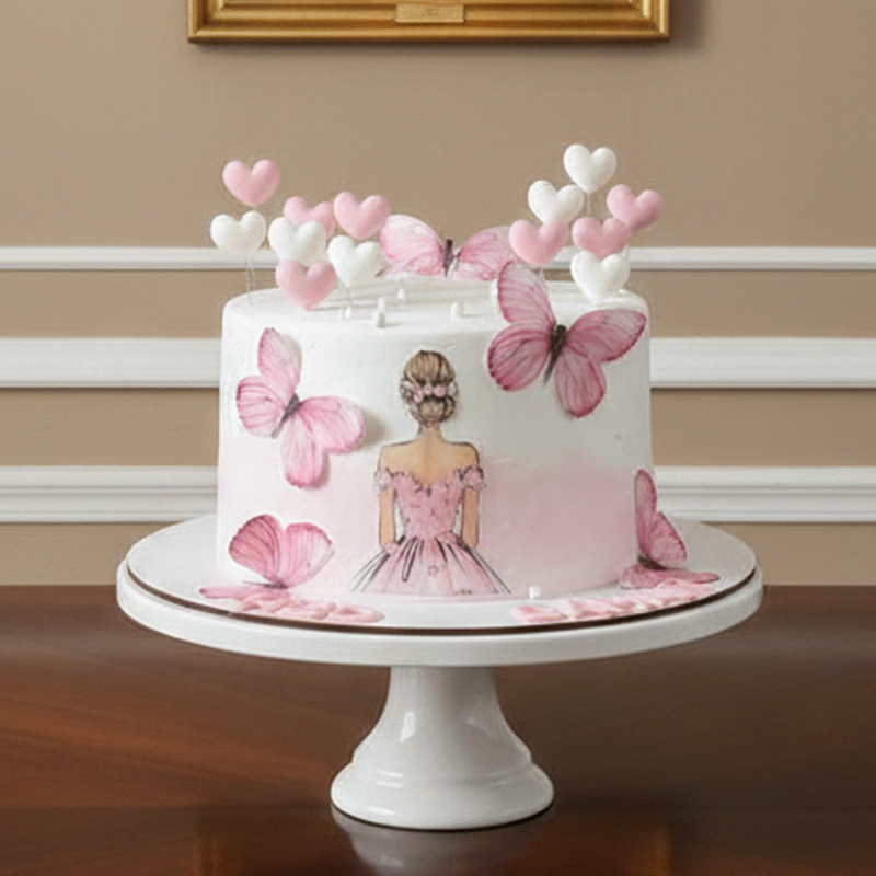 Sparkle Sis Celebration Cake