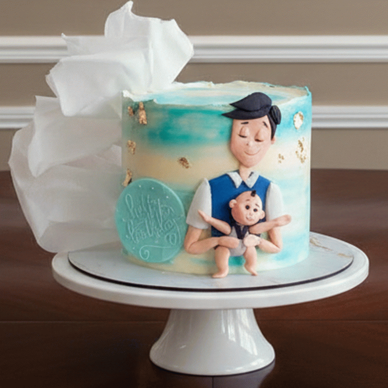 One in a Million Semi Foundent Son Cake