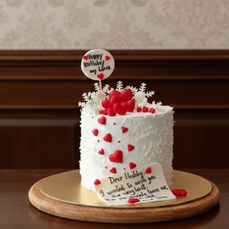 Golden Touch Celebration Cake