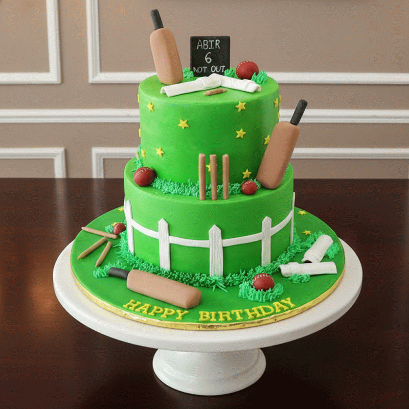 Ultimate Cricket Theme Birthday Cake