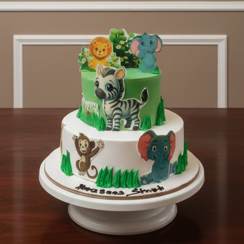 Happy Animal Kingdom Cake