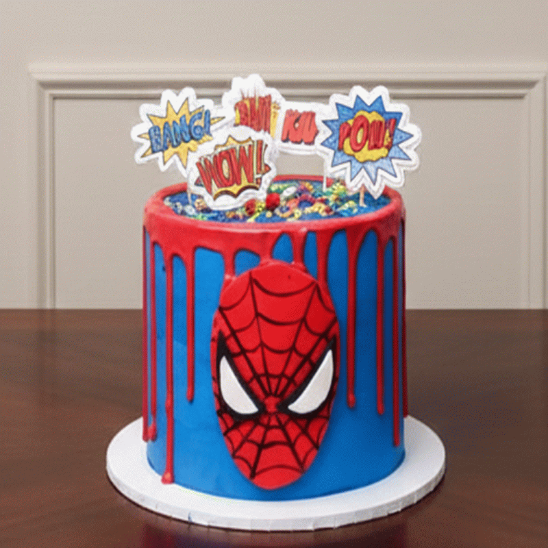 Avengers Hero Squad Cake