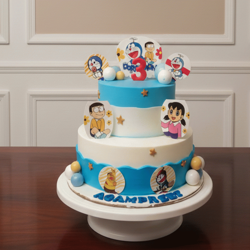 Spiderman Action Cake