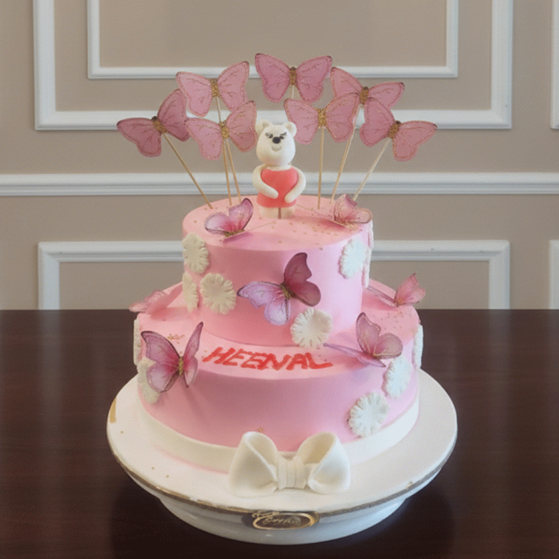 Pink Royal Princess Cake