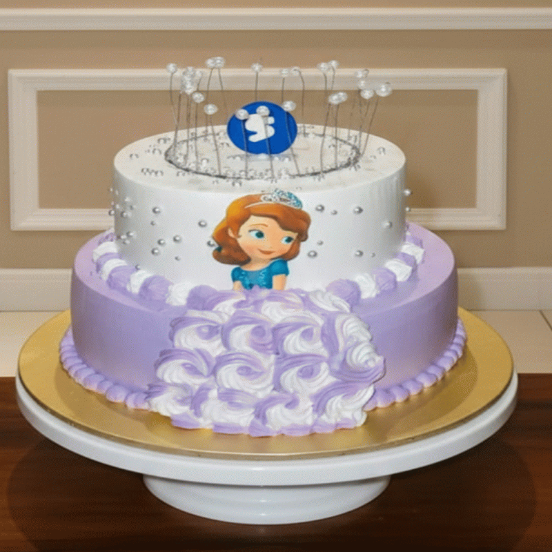 Sparkle Princess Birthday Cake