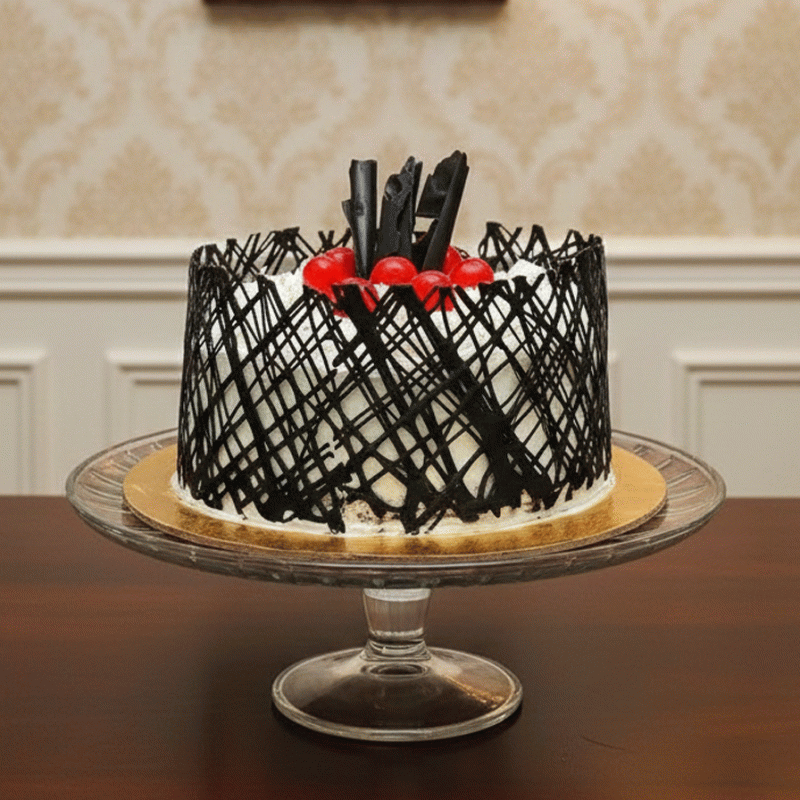 Royal Black Forest Celebration Cake