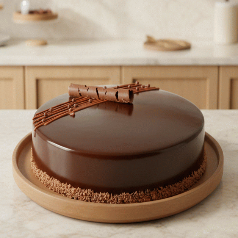 Milk chocolate Crown Cake