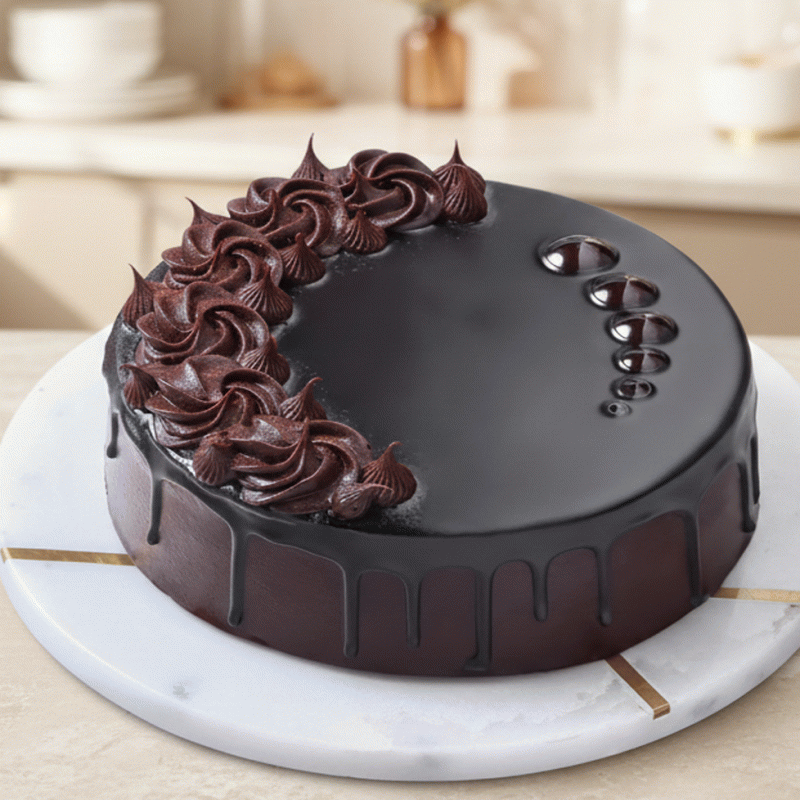 Signature truffle Frost Cake