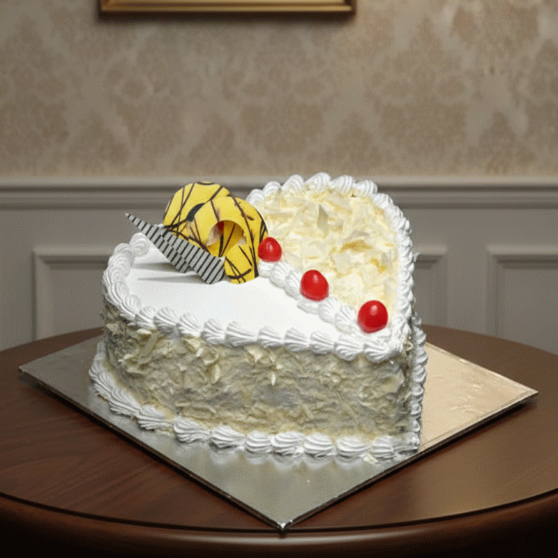 Premium White Forest Velvet Cake