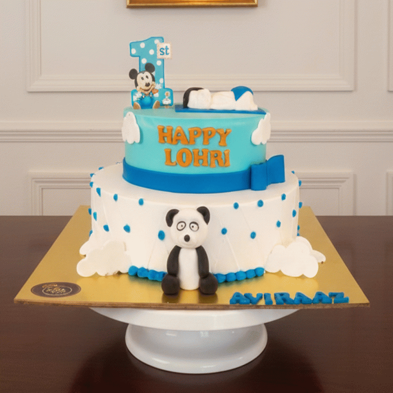 Baby Bloom Celebration Cake