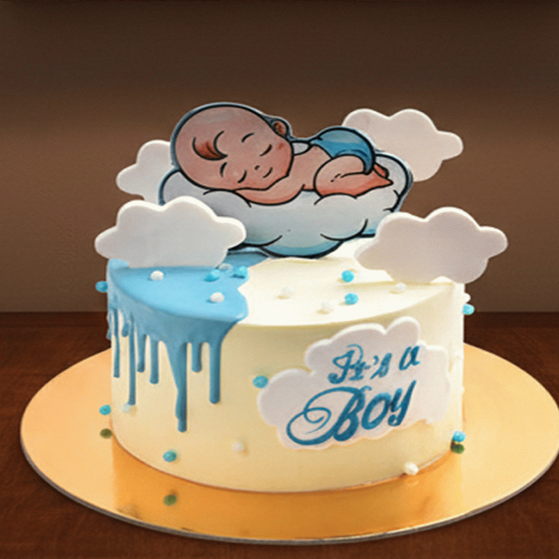 Hello Little One Cake