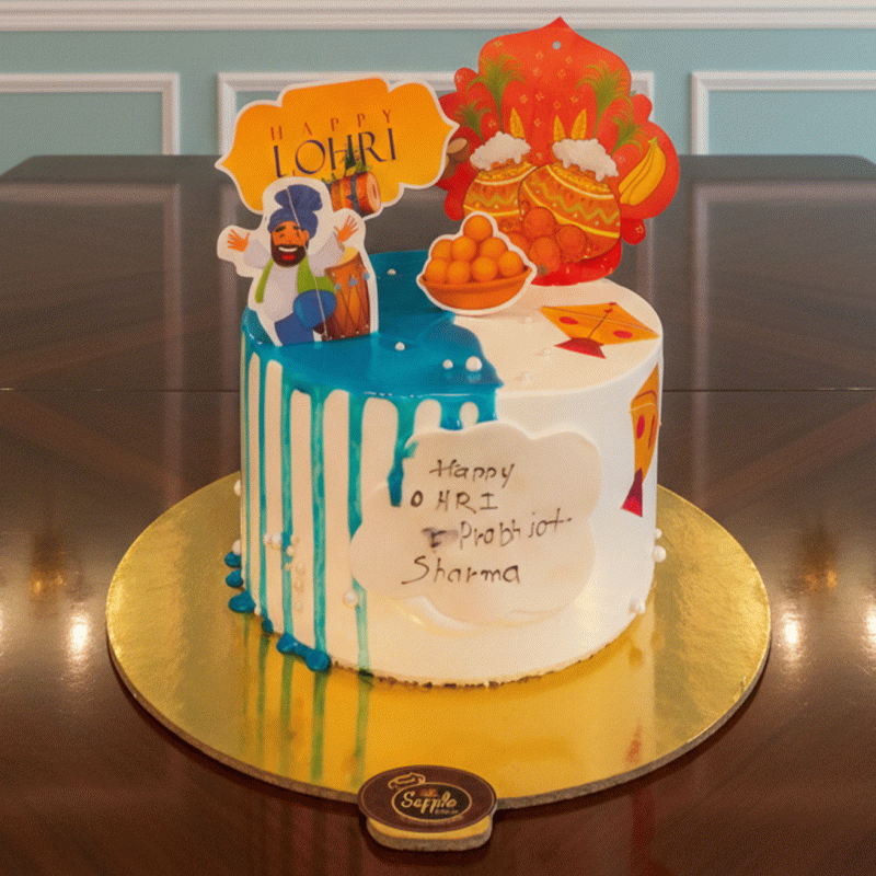 Family Feast Lohri Cake