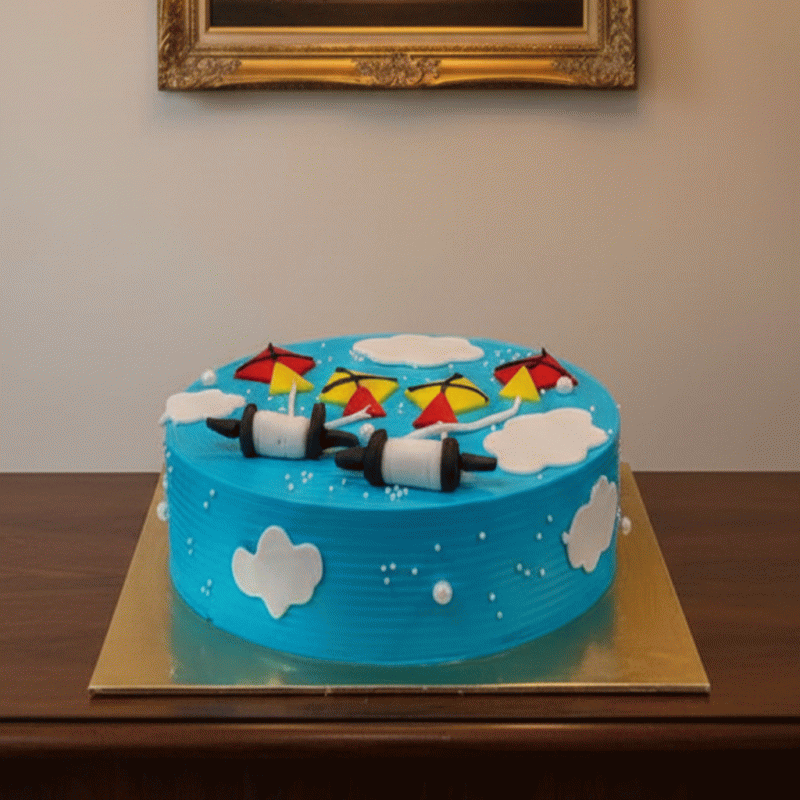 Sunshine Basant Celebration Cake