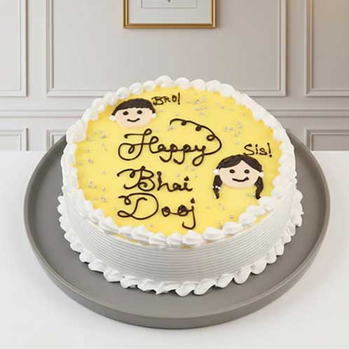Sweet Bond Bhai Dooj Celebration Cake