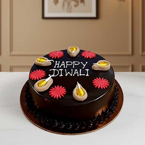 Royal Diwali Celebration Cake
