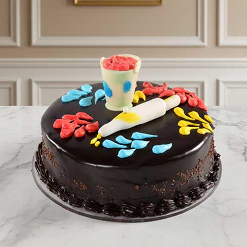 Festival of Colours Holi Cake