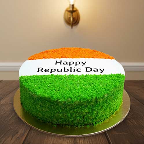 Unity & Honour Republic Day Cake
